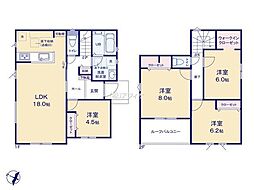 船橋市高野台23-1期 新築戸建3号棟