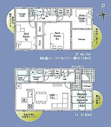 千葉市稲毛区山王町第8 新築戸建17号棟
