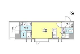 リバーレ月島 501 ｜ 東京都中央区月島２丁目14-11（賃貸マンション1R・5階・23.52㎡） その2