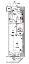 クレヴィスタ豊洲ベイサイド 306 ｜ 東京都江東区東雲２丁目3-12（賃貸マンション1K・3階・25.66㎡） その2