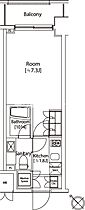 カスタリア雪谷 503 ｜ 東京都大田区東雪谷2丁目13-3（賃貸マンション1K・5階・22.06㎡） その2