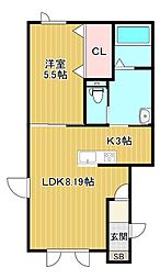 ユーフォリアI 2階/2-A