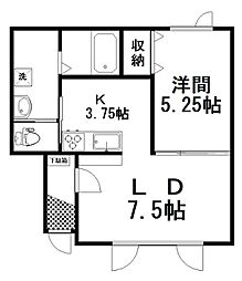 エスペランサ新得VIII 1階