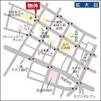 万里ビル 0402 ｜ 茨城県水戸市五軒町3丁目（賃貸マンション1R・4階・22.81㎡） その3