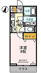 間取図画像 1K