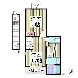 間取図画像 1DK