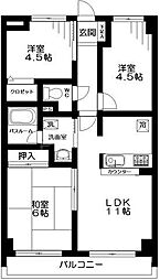 間取図画像 3LDK