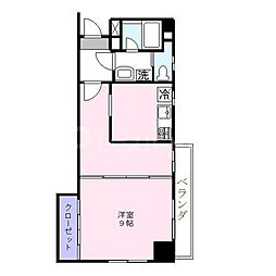 マルイチ宮原駅前プラザ 1LDKの間取図画像