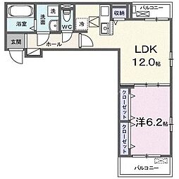 マグノーリエ 1階/-