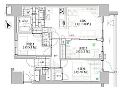 間取図画像 3LDK