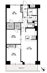 豊洲ハイライズ 3LDKの間取図画像