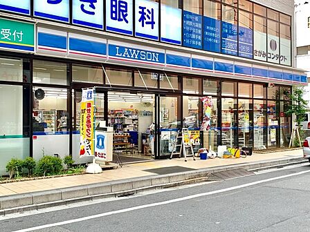 ローソン 亀戸駅北口店　（徒歩1分）