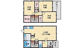 江坂町3丁目戸建  ｜ 大阪府吹田市江坂町３丁目（賃貸一戸建3LDK・1階・85.29㎡） その1