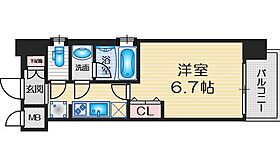 サンレムート・江坂ウエスト（旧ミッドコート江坂ウエスト） 404 ｜ 大阪府豊中市小曽根３丁目（賃貸マンション1K・4階・23.25㎡） その2