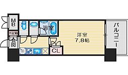 PARKFLATSESAKA 1Kの間取図画像