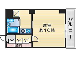 グランピーノ桃山台 ワンルームの間取図画像