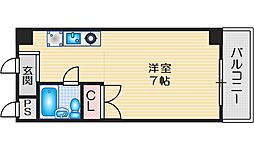 イーストサイド吹田 ワンルームの間取図画像