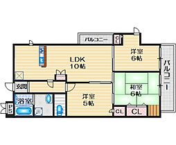 アンハウス 3LDKの間取図画像