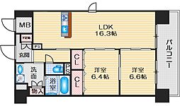 第2関根マンション 2LDKの間取図画像