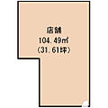 エスパティオ2階48.7万円