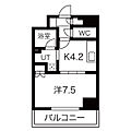 ラフルール連坊4階7.4万円