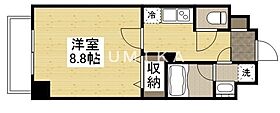 ＴＨＥ　ＭＯＤＥＲＮ　表町  ｜ 岡山県岡山市北区表町3丁目（賃貸マンション1K・8階・28.97㎡） その2