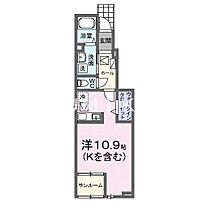 マーベラスＫ3　B  ｜ 岡山県岡山市北区田中（賃貸アパート1R・1階・35.19㎡） その2