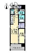 サムティ南中央町  ｜ 岡山県岡山市北区南中央町（賃貸マンション1LDK・2階・31.50㎡） その2