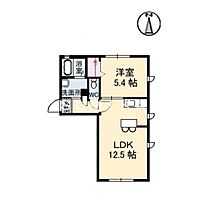 ラ・パルテール大元駅前  ｜ 岡山県岡山市北区東古松4丁目（賃貸アパート1LDK・1階・40.41㎡） その2