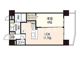 シティマンション衆楽  ｜ 岡山県岡山市北区岡町（賃貸マンション1LDK・9階・42.00㎡） その2