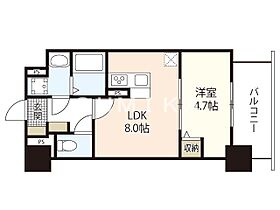 Mayfair田町Premium  ｜ 岡山県岡山市北区田町2丁目（賃貸マンション1LDK・7階・32.00㎡） その2