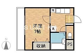 ＣＡＳＡＮｕａｇｅ  ｜ 岡山県岡山市北区下伊福1丁目（賃貸マンション1K・3階・21.85㎡） その2