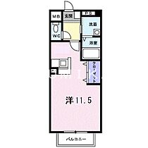 マーベラスK1Ａ  ｜ 岡山県岡山市北区田中（賃貸アパート1R・2階・30.24㎡） その2