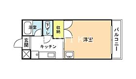 アルカディア  ｜ 岡山県岡山市北区津島新野2丁目（賃貸マンション1K・1階・26.18㎡） その2