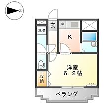 グランチェスタ  ｜ 岡山県岡山市北区庭瀬（賃貸アパート1K・2階・20.70㎡） その2