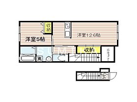 Ａｌｂａ　Ｇｒａｎｄｅ  ｜ 岡山県岡山市中区高屋（賃貸アパート1LDK・2階・49.46㎡） その2