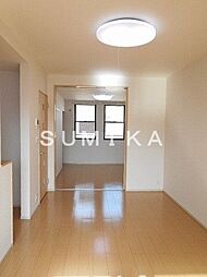 ラ・ベルコリーヌＢ 2階1LDKのリビング/ダイニング