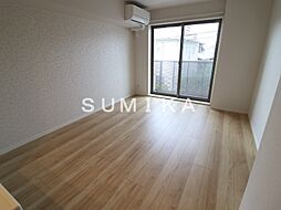 ベレオガーデンズ北方 3階1LDKのリビング/ダイニング