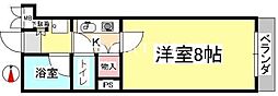 イマージュ・シャトー 1Kの間取図画像