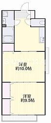 コニファープラザ 2Kの間取図画像
