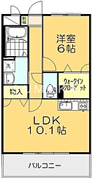 Ambition 1LDKの間取図画像