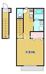 Helios 1Kの間取図画像