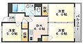 西之町マンション4階5.0万円