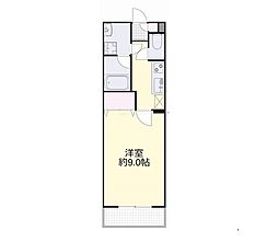 ゲパール高島駅前 1Kの間取図画像