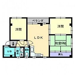メゾンOGOB 3LDKの間取図画像