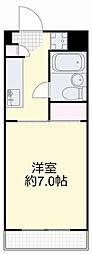 リアライズ門田屋敷 1Kの間取図画像
