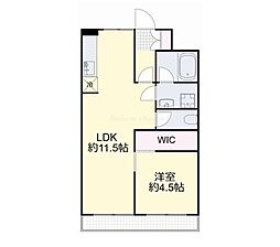 Brabo! 1LDKの間取図画像