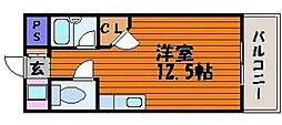 ウェスティンパレス ワンルームの間取図画像