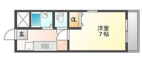 岡山県岡山市北区津島西坂1丁目（賃貸マンション1K・5階・24.08㎡） その2