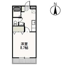 岡山県岡山市北区伊福町3丁目（賃貸マンション1K・2階・28.08㎡） その2